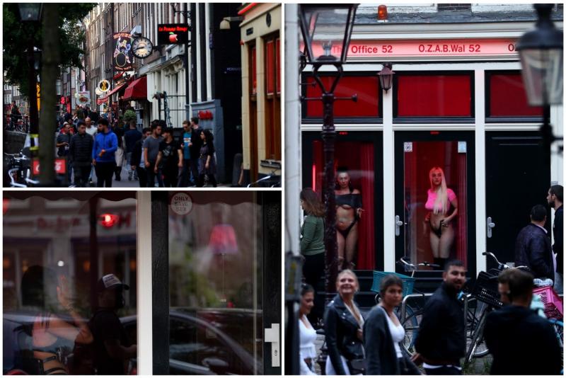 Знаменитый район красных фонарей Амстердама вернулся в бизнес после карантина из-за коронавируса