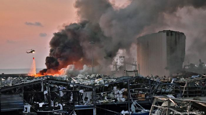 Взрыв в Бейруте равнялся 10% мощности бомбы, сброшенной на Хиросиму