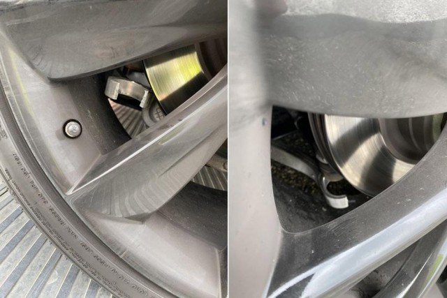 У Tesla Model S после торможения со скорости 200 км/ч развалилась подвеска