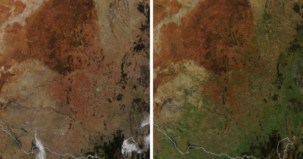 Фотографии со спутников от НАСА: какие изменения происходят на поверхности Земли
