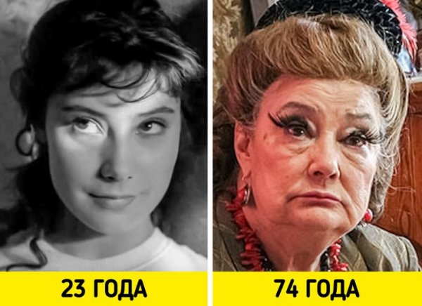 Советские актрисы в своих звездных и последних ролях