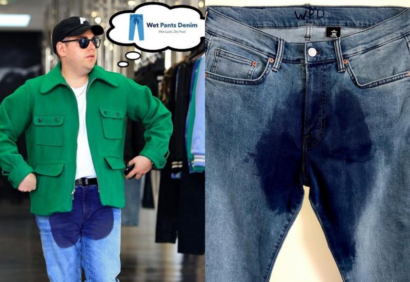 Последний писк моды: "обоссаные" джинсы