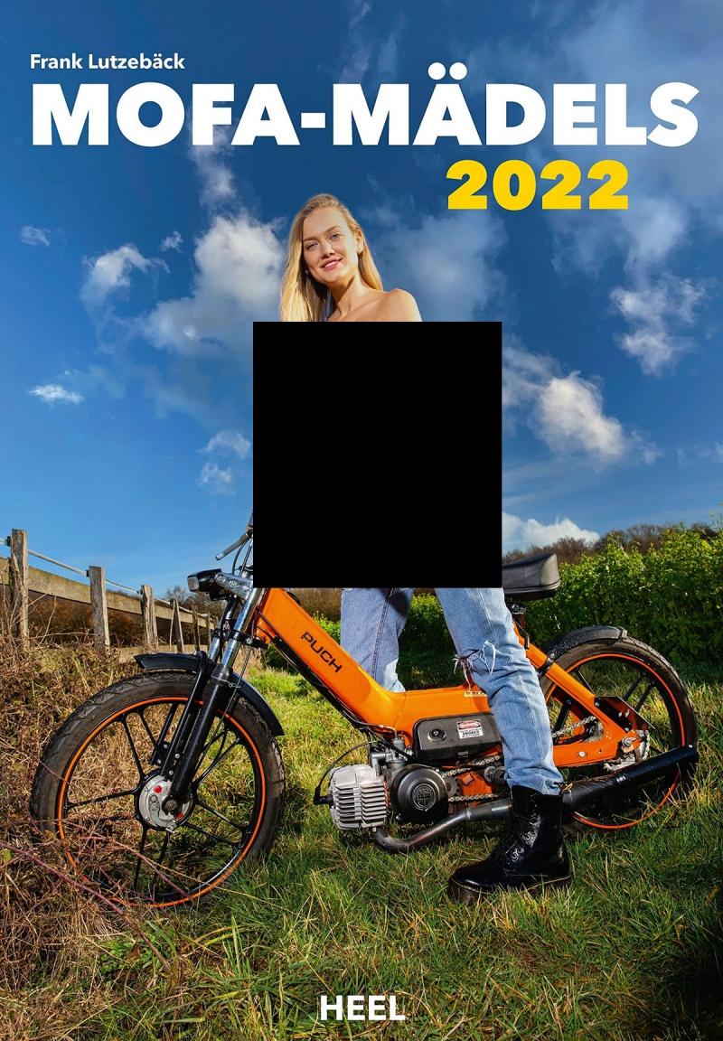 Девушки и мопеды в календаре "Mofa-Mädels 2022"