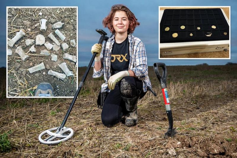 13-летняя британка нашла клад из топоров бронзового века