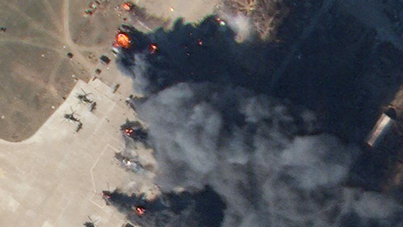 Украинским защитникам удалось уничтожить еще несколько российских вертолетов в аэропорту Херсона