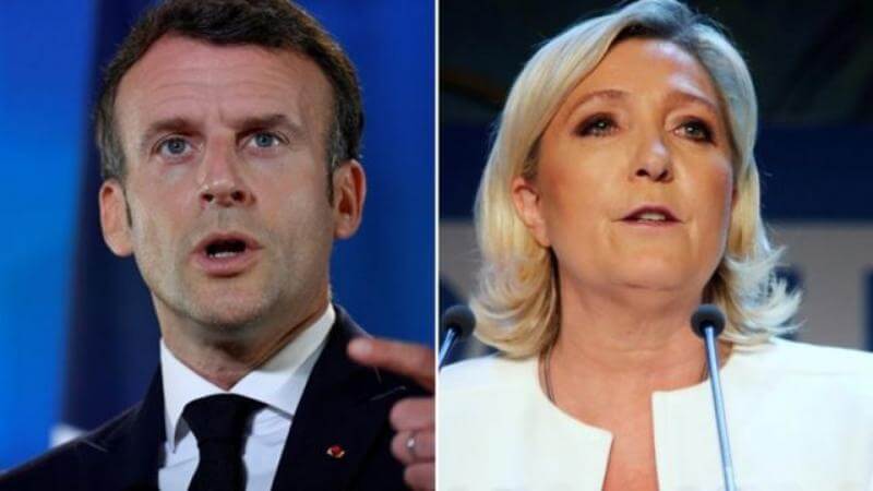 Макрон и Ле Пен во втором туре: во Франции подсчитали 97% избирательных бюллетеней