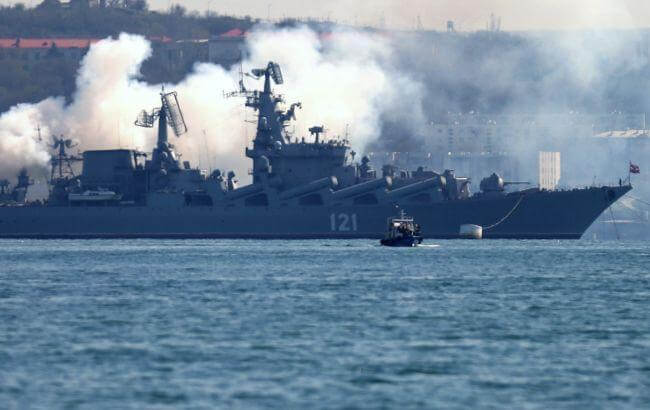 Опубликованы фото крейсера "Москва" после взрыва, - исследователи OSINT