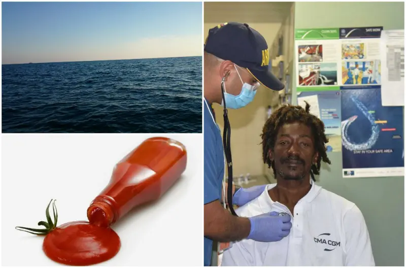 Мужчина три недели дрейфовал в открытом море и выжил благодаря кетчупу и зеркалу
