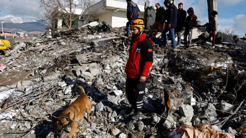 Число погибших от землетрясений в Турции и Сирии превысило пять тысяч человек