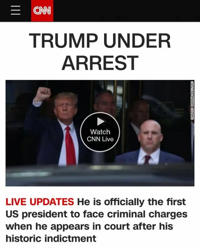 Дональд Трамп арестован судом Нью-Йорка