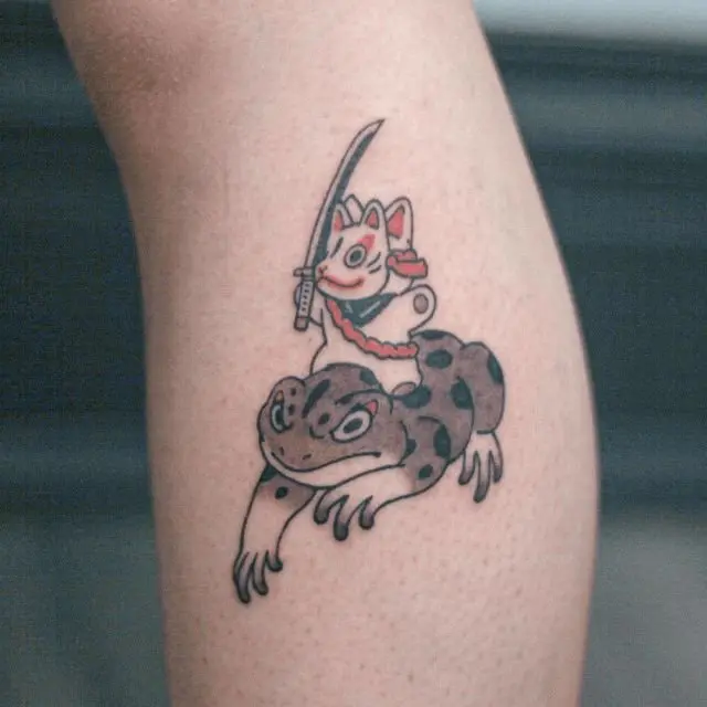 Подборка умилительных татуировок в азиатской стилистике от мастера из Торонто