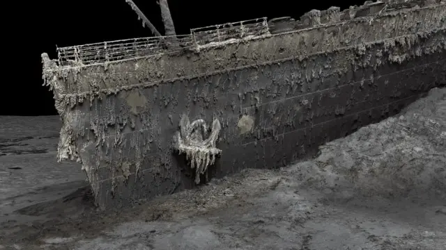 Появились изображения первого в истории полноразмерного сканирования «Титаника»