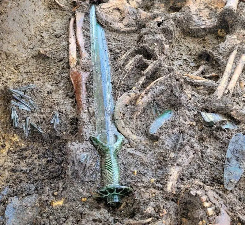 В Германии нашли меч, выкованный более 3000 лет назад