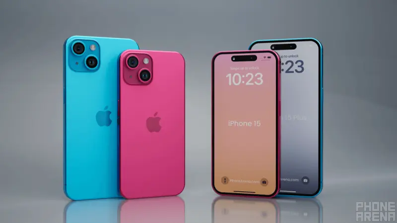 В сети показали, как будут выглядеть новые iPhone 15 во всех расцветках