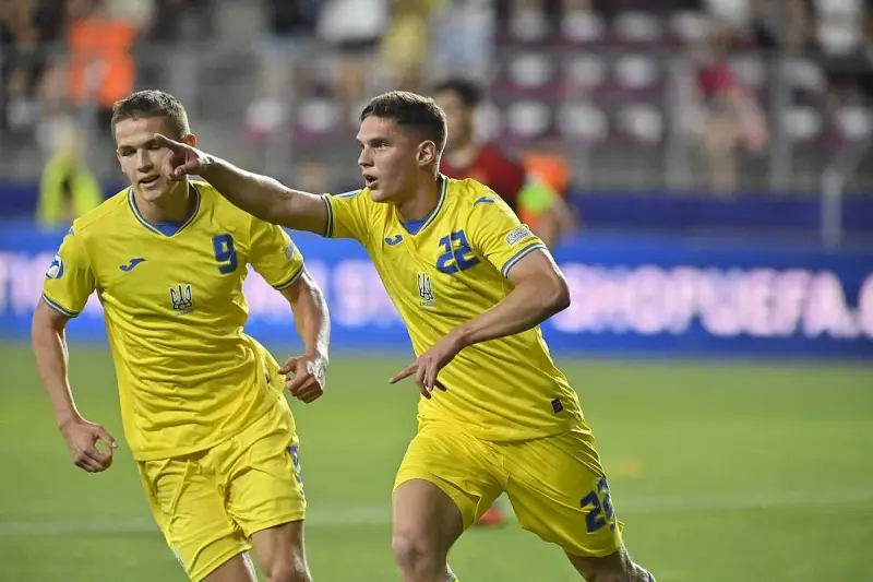 Сборная Украины разбила Францию и вышла в полуфинал молодежного Евро-2023 по футболу