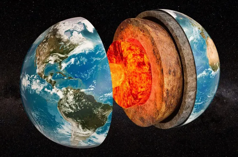 Ученые выяснили, что внутреннее ядро Земли не совсем такое, как считалось ранее