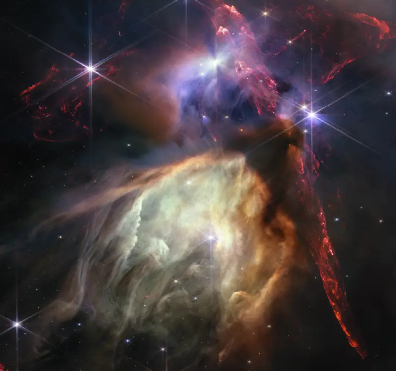 Телескоп Уэбба сделал уникальный снимок рождения звезд