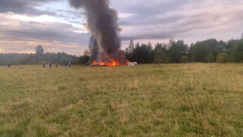 В россии разбился самолет: среди пассажиров был Пригожин