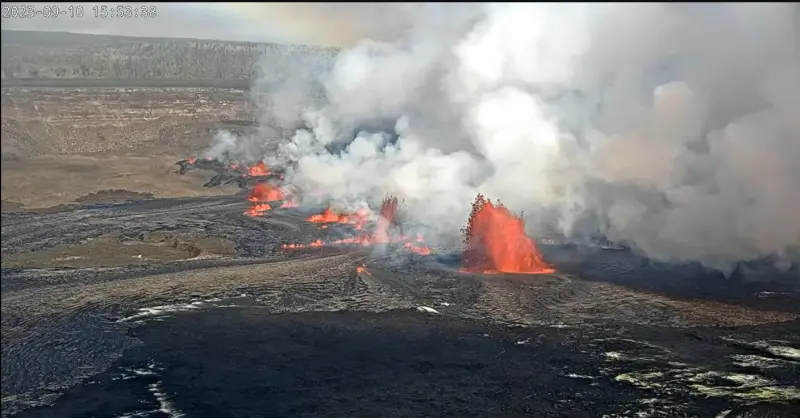 На Гавайях начал извергаться вулкан Килауэа