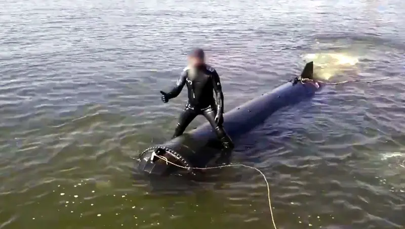 В Украине начали испытывать подводный дрон «Марічка»