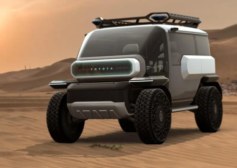 "Машина – космос": Toyota представила концепт внедорожника для поездок на Луне