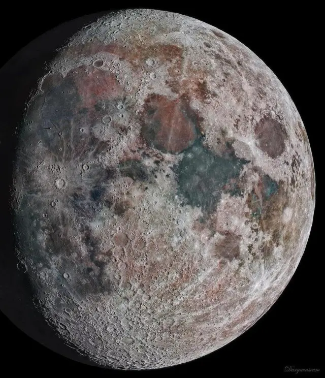 Одни из самых детализированных фотографий Луны