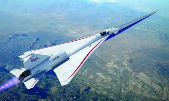 В США представили новый сверхзвуковой самолет X-59