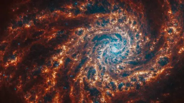 Космический телескоп «Джеймс Уэбб» показал фото близлежащих спиральных галактик