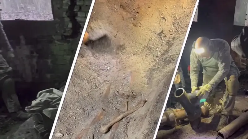 Археологов ошеломили скелеты без рук и ног, найденные на разрушенной базе Гитлера