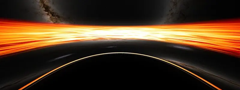 Суперкомпьютер NASA смоделировал, что происходит при падении в черную дыру
