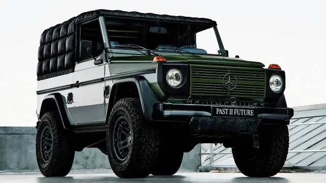 Mercedes Benz и модный дом Moncler с дизнайнером Nigo возродили G-Class 1990-х годов