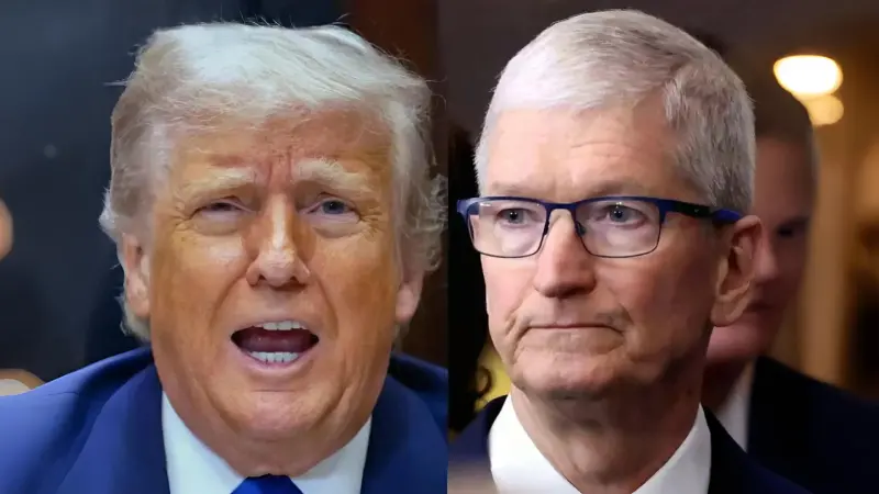 Трамп угрожает Apple 25% пошлинами на iPhone