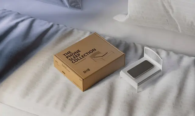 IKEA выпустила мини-кроватки для смартфонов, чтобы гаджеты тоже отдыхали по ночам