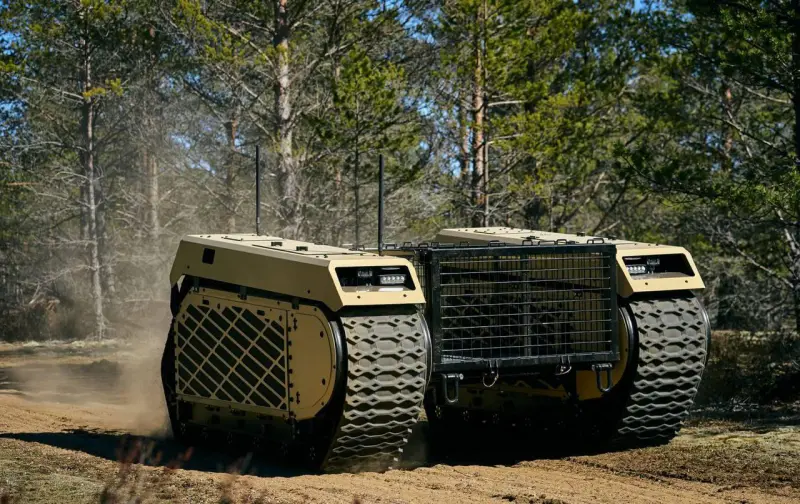 Украина получит от Эстонии свыше 150 боевых роботов THeMIS.