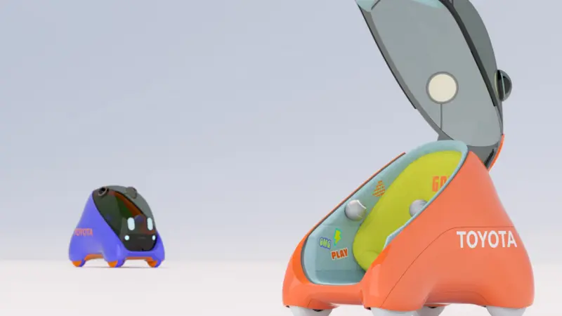 Toyota представила автономный электромобиль для детей