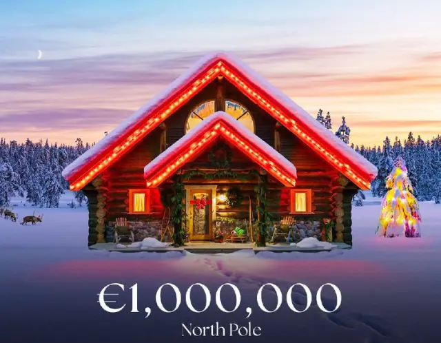 Дом Санта-Клауса на Северном полюсе