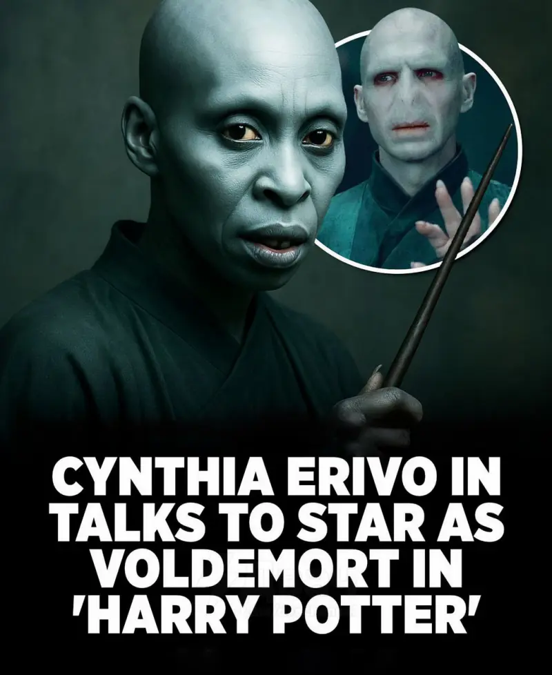 Волан-де-Морта в новом «Гарри Поттере» от HBO может сыграть чернокожая лысая актриса Синтия Эриво