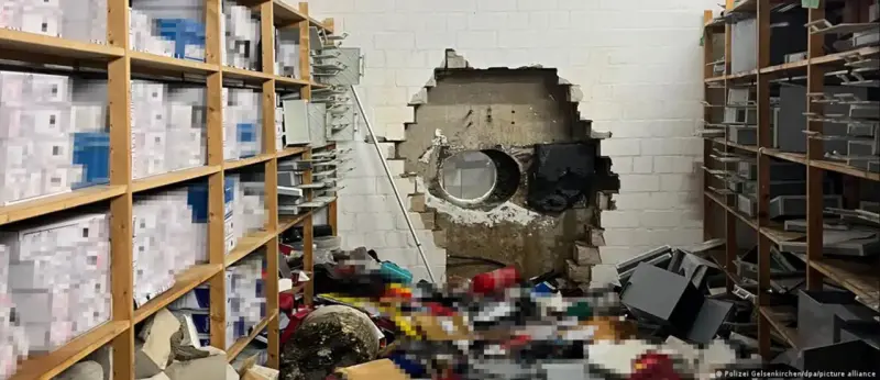 Крупнейшее ограбление банка в Германии: преступники нагло вынесли почти 100 миллионов евро