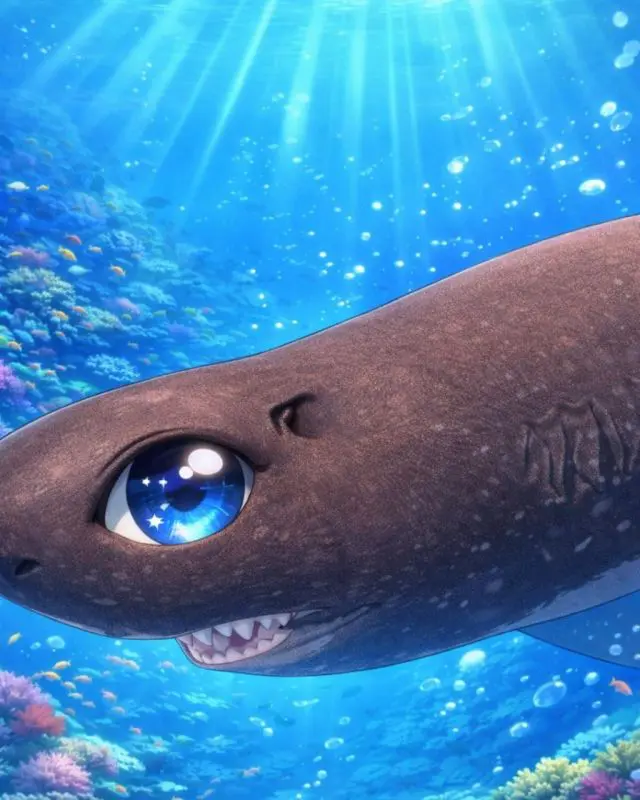Аниме-акулу обнаружили в Испании — у неё огромные глаза