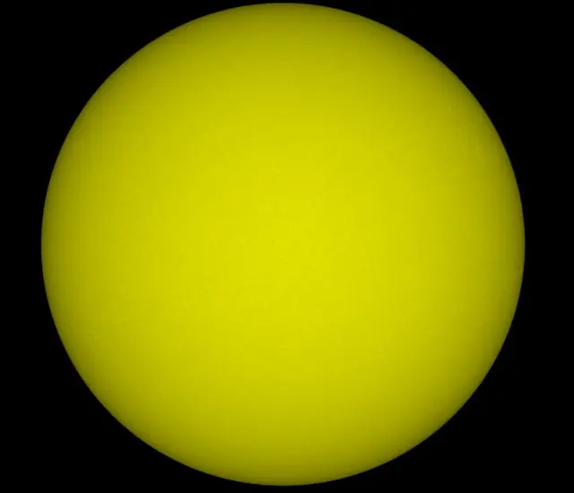 Как выглядит Солнце проявляющее минимальную активность