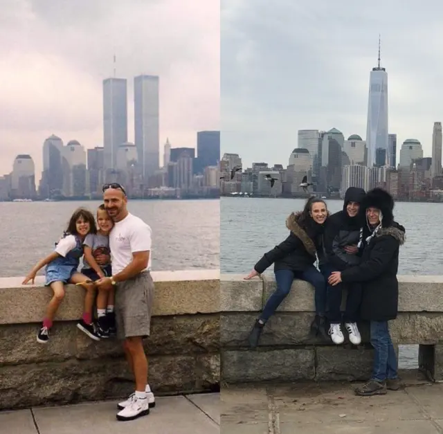 Люди повторили свои снимки из прошлого с теми же людьми, в той же обстановке