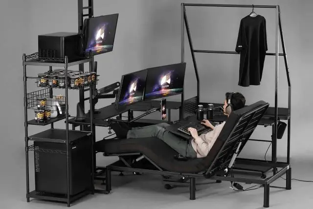 Геймерскую кровать Bauhutte Electric Gaming Bed 2 выпустили в Японии