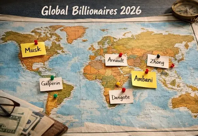 Самые богатые люди мира по регионам