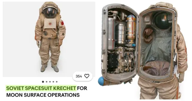 Советский скафандр «Кречет» выставили на продажу на eBay