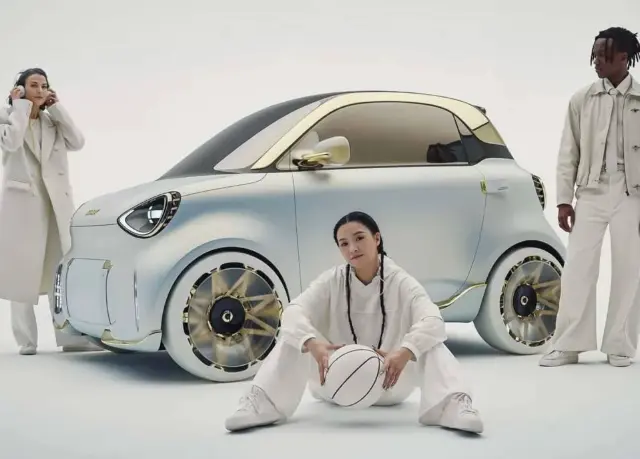 Geely и Mercedes показали компактный Fortwo будущего