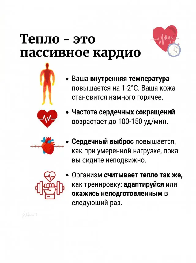 Сауна снижает риск внезапной смерти, показало исследование, которое длилось более 20 лет