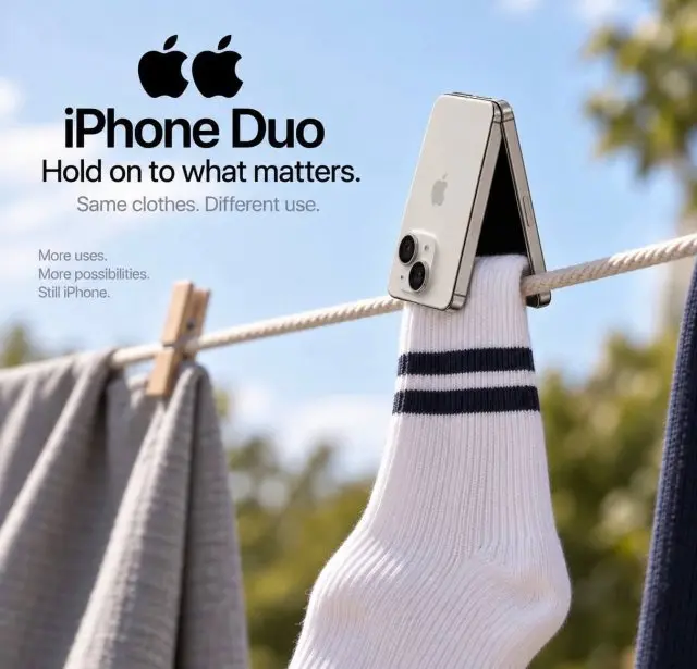 Новому iPhone Duo нашли реальное применение